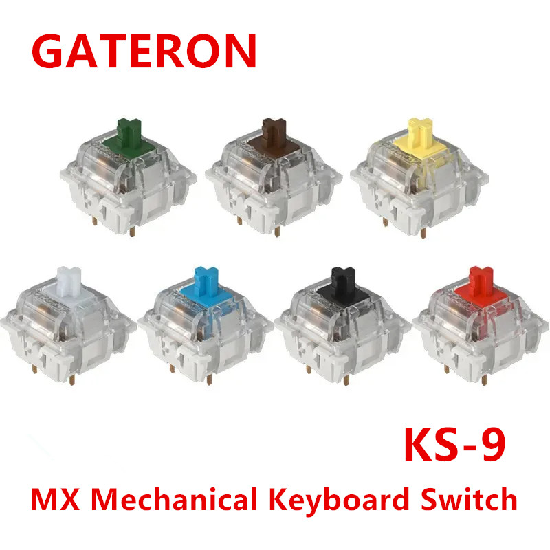 Cherry Mx Switch Blue Brown Red - Gateron Switches Mechanical Keyboard KS-9 3