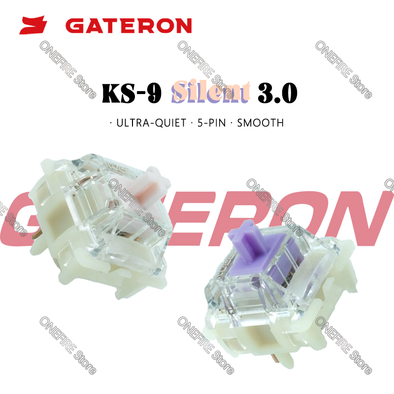Gateron Switch Linear Tactile - GATERON KS-9 Silent 3.0 Switch Dual