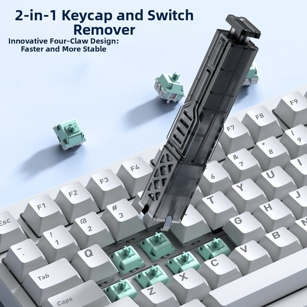 Switch Puller Keycap Puller Kit - 2 in 1 Keys Caps Puller