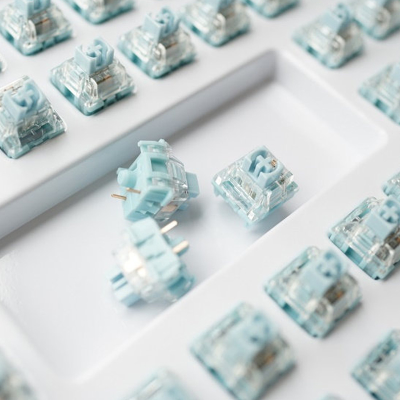 TTC Bluish White Switch for Me - Silent Switch Mechanical Keyboard review and price
