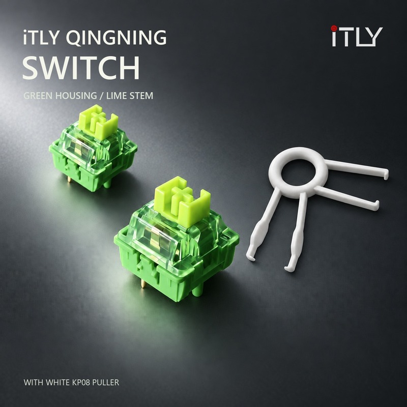 iTLY QingNing Lime Silent Line - Silent Switch Mechanical Keyboard review and price