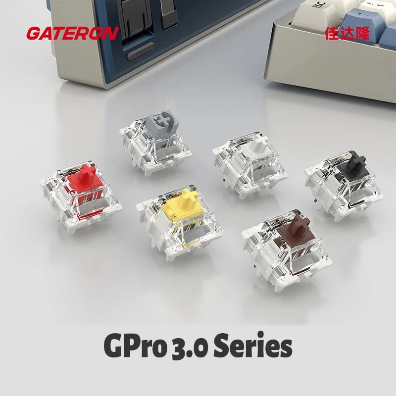 Gateron Pro 3.0 V3 Switch 3pin - Gateron Switch Linear Tactile review and price