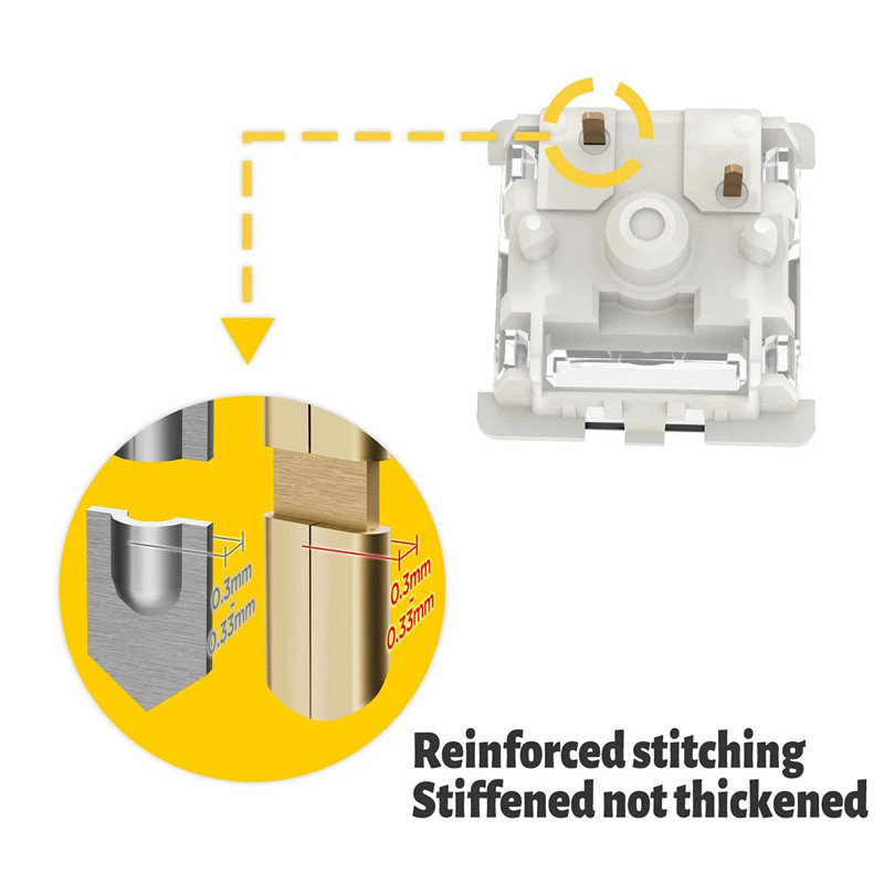 Gateron Pro 3.0 V3 Switch 3pin - Gateron Switch Linear Tactile review and price
