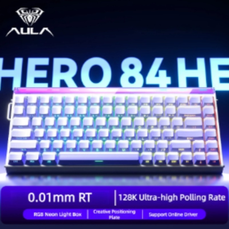 AULA HERO84 Magnetic Gaming Me - Hall Effect Magnetic Switch Keyboard review and price