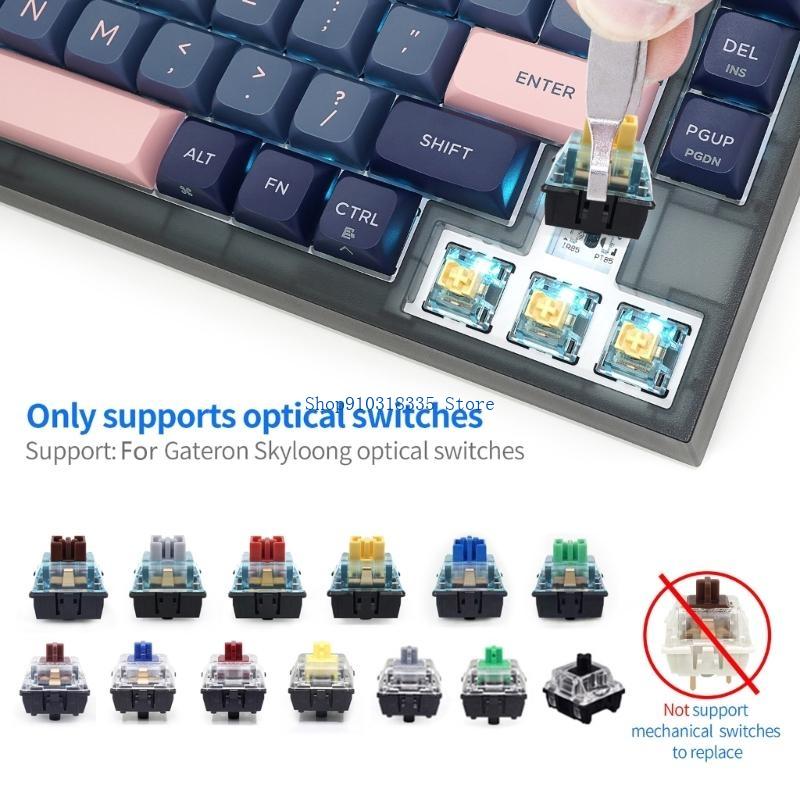 GK75 USB Mechanical Keyboard R - Optical Switch Keyboard Hotswap review and price