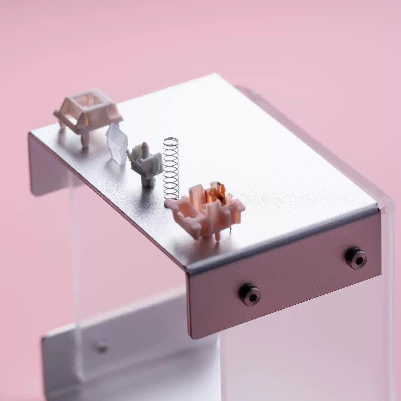 Pink Foggy Island Switch Custo - Keyboard Switch Lubed Linear 45G review and price