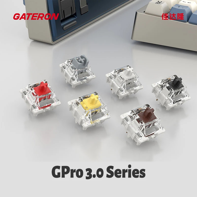 Gateron Pro 3.0 V3 Switch 3pin - Gateron Switch Linear Tactile review and price