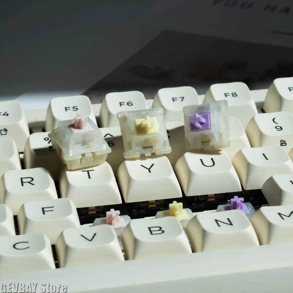 10Pcs/Pack GATERON KS-3X1 Milk - Gateron Switch Linear Tactile review and price