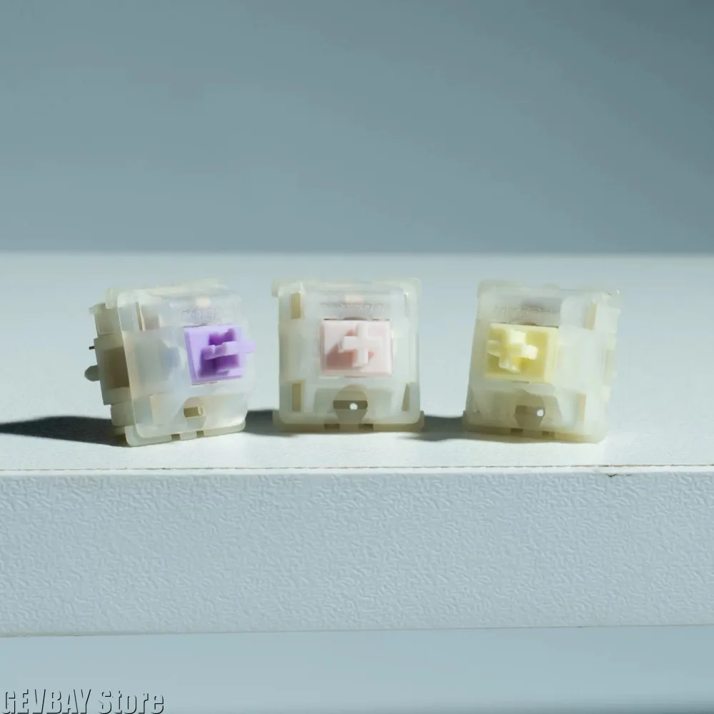 10Pcs/Pack GATERON KS-3X1 Milk - Gateron Switch Linear Tactile review and price
