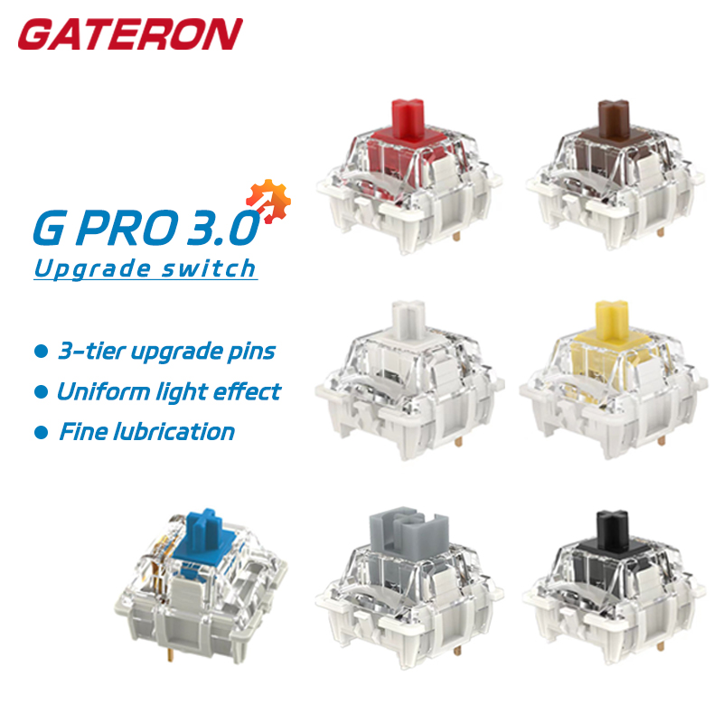 GATERON G Pro V3 3.0 Pro Switc - Gateron Switch Linear Tactile review and price