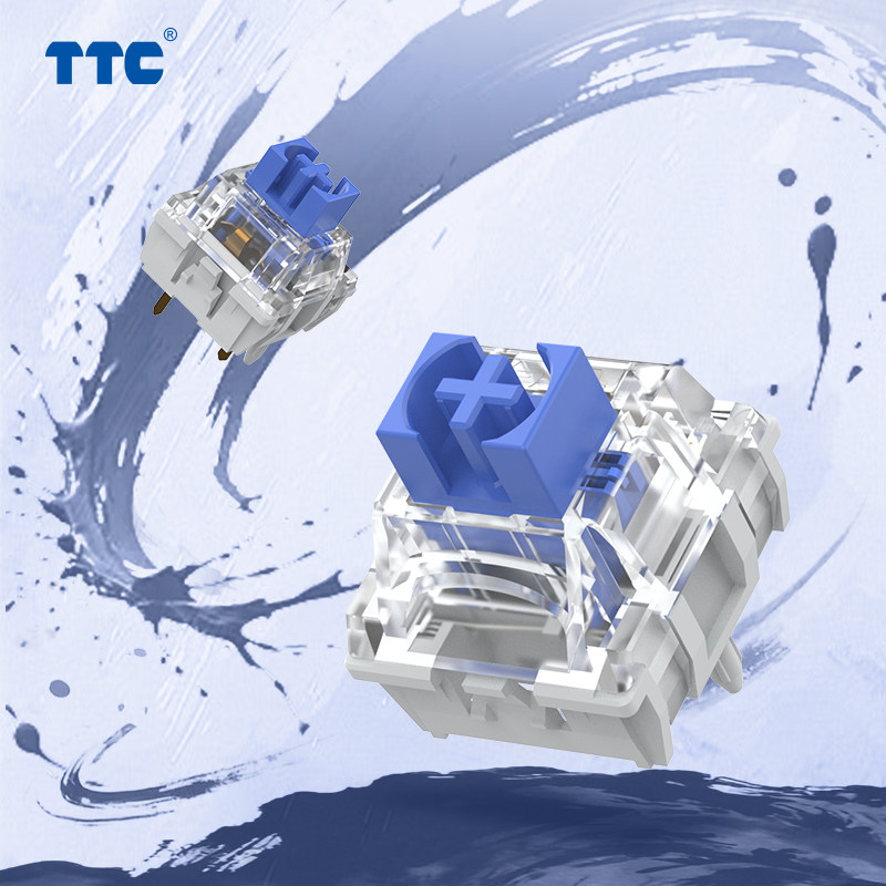 TTC Brother V2 Tactile Clicky  - Hot Swap Keyboard Switch 5 Pin review and price