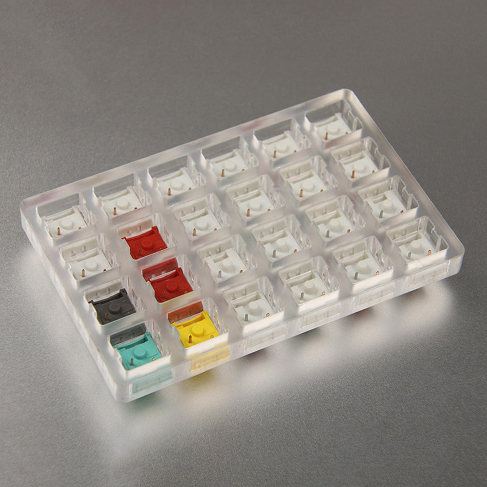 Acrylic Pro 24-Key Clear Switc - Switch Tester Mechanical 24 Keys review and price