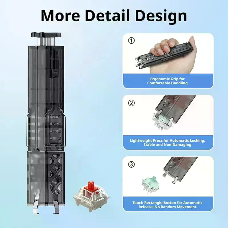 2 In 1 Keyboard Keycap Switch  - Switch Puller Keycap Puller Kit review and price