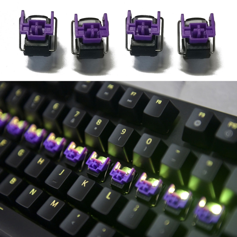 Razer Purple Optical Switches  - Optical Switch Keyboard Hotswap review and price