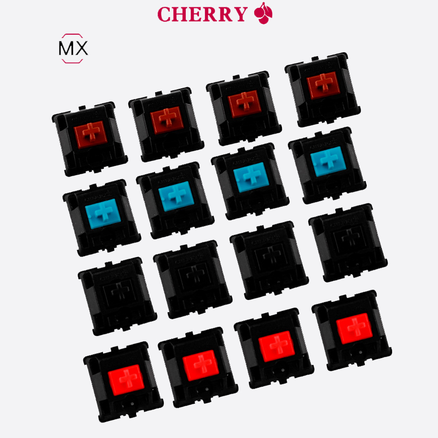 Original MX Cherry Mechanical  - Cherry Mx Switch Blue Brown Red review and price