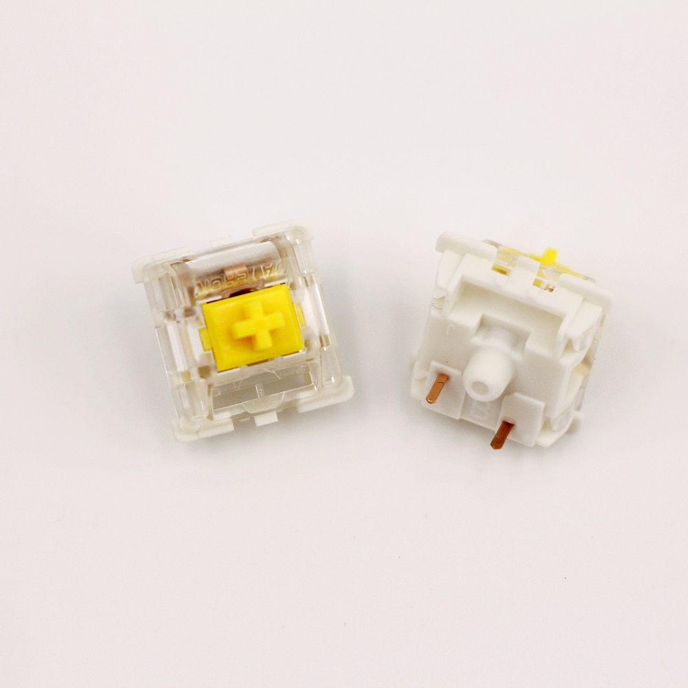 Gateron Yellow Pro Switches Me - Gateron Switch Linear Tactile review and price