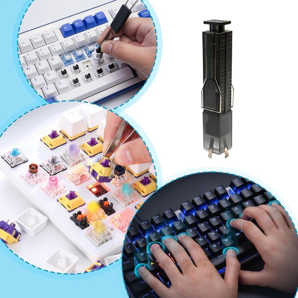 2 in 1 Keycaps Puller Multifun - Switch Puller Keycap Puller Kit review and price