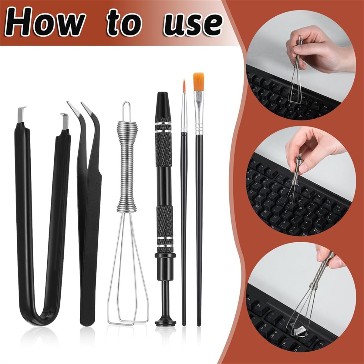 KSOL Keyboard Removal Tool Kit - Switch Puller Keycap Puller Kit review and price
