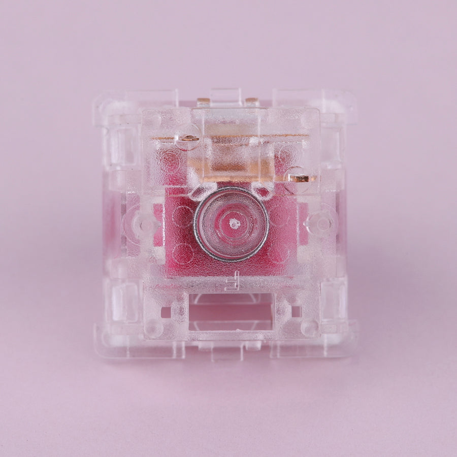 GATERON KS-6 Rose Red Aliaz Si - Silent Switch Mechanical Keyboard review and price