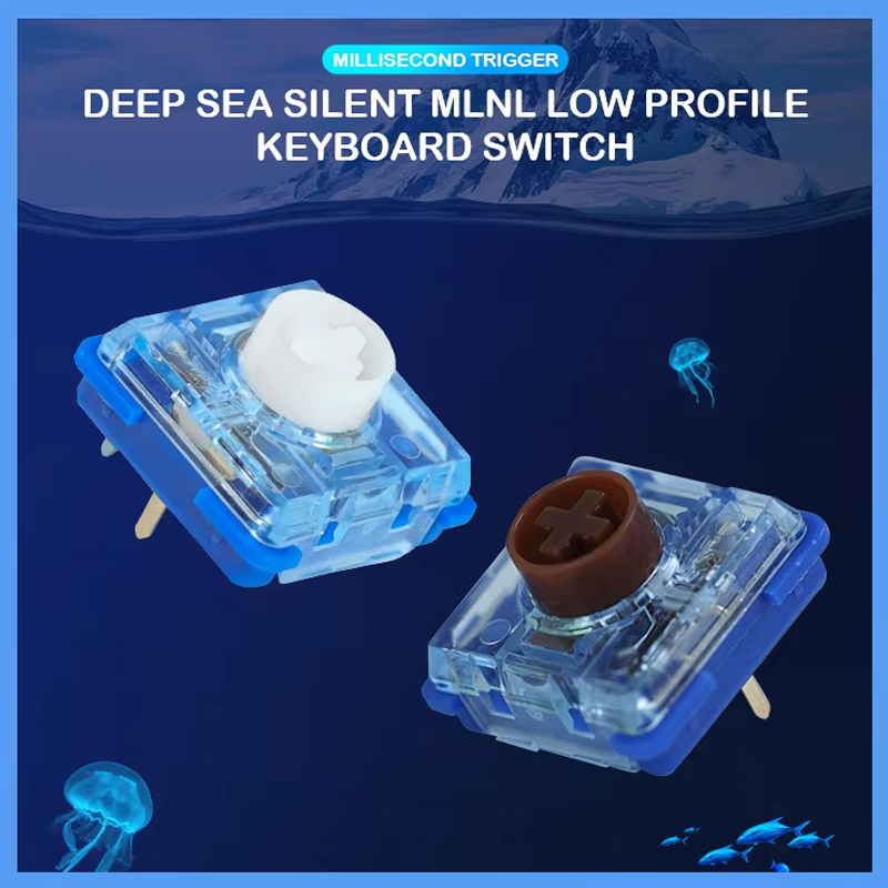 Kailh Deep Sea Silent Low Prof - Silent Switch Mechanical Keyboard review and price