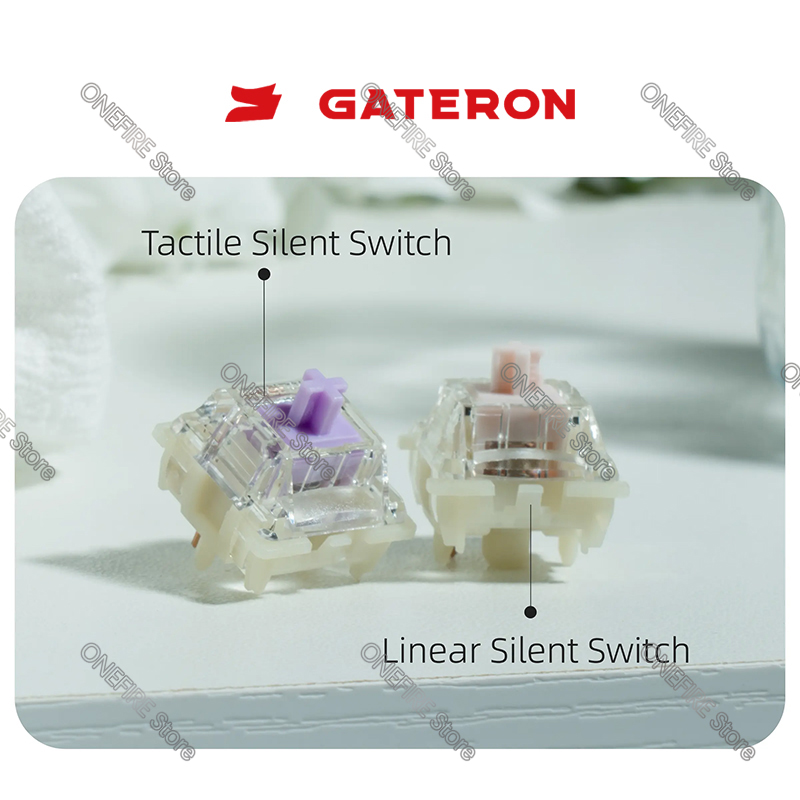 GATERON KS-9 Silent 3.0 Switch - Gateron Switch Linear Tactile review and price