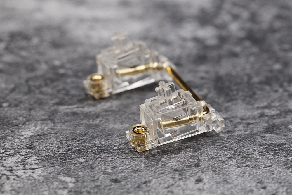 Everglide Transparent Gold Pla - Keyboard Stabilizer Screw In review and price