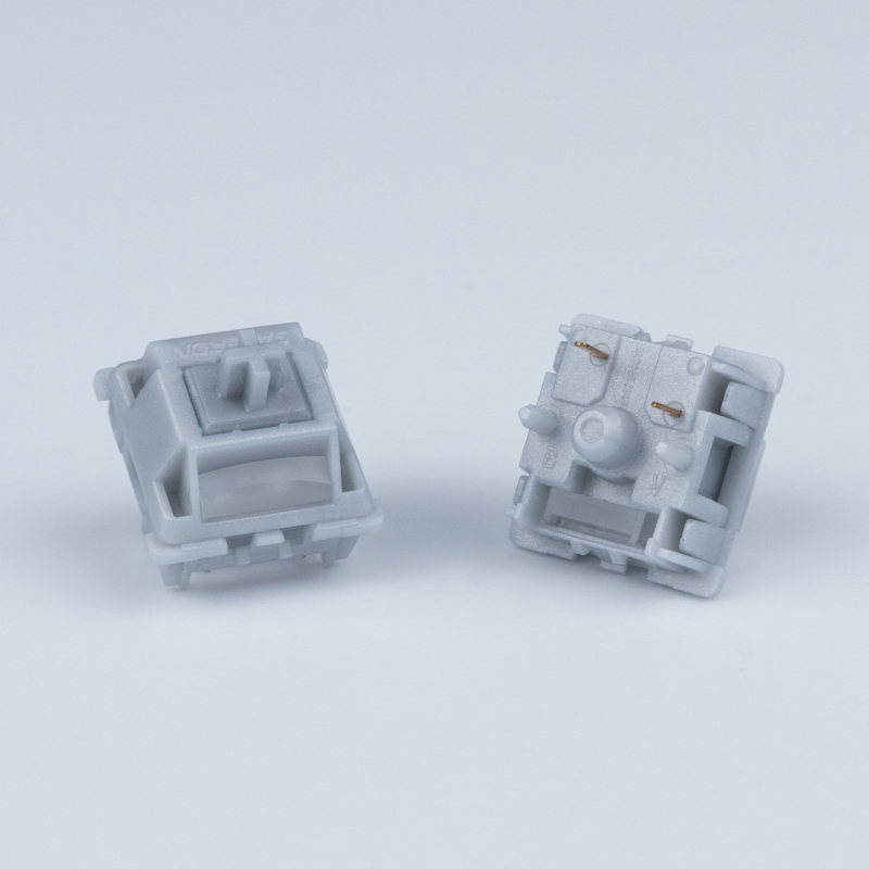 Gateron Smoothie Silver Switch - Keyboard Switch Lubed Linear 45G review and price