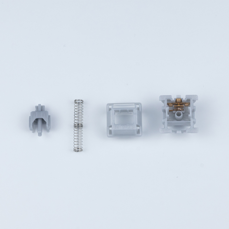 Gateron Smoothie Silver Switch - Keyboard Switch Lubed Linear 45G review and price