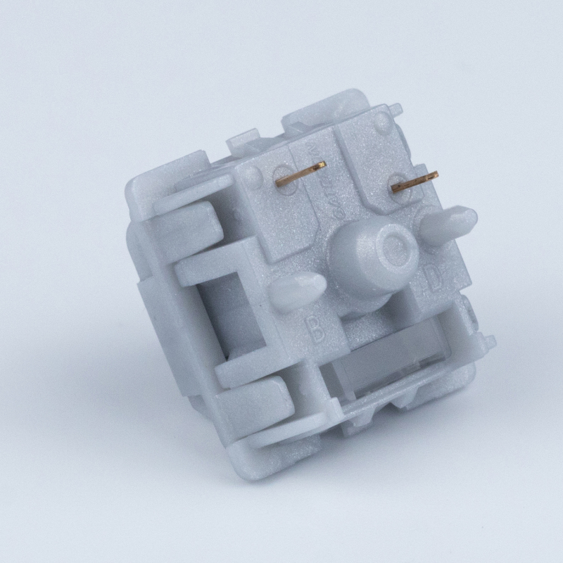 Gateron Smoothie Silver Switch - Keyboard Switch Lubed Linear 45G review and price