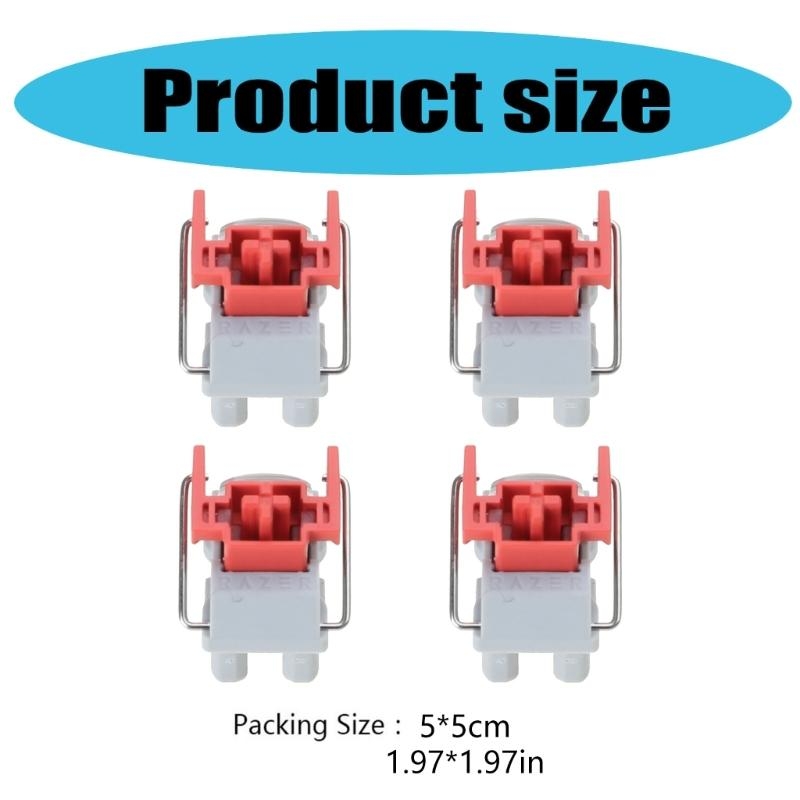 4Pcs V2 Slient Liners Red Opti - Optical Switch Keyboard Hotswap review and price