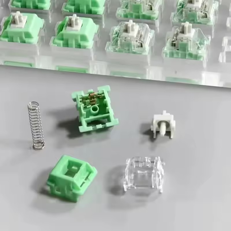 KTT White jade and jadeite Swi - Keyboard Switch Lubed Linear 45G review and price
